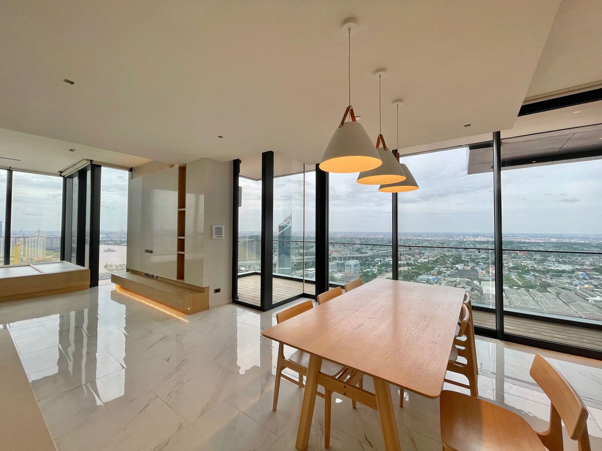Rare Duplex Penthouse Residence For Rent CANAPAYA RESIDENCES Rama 3