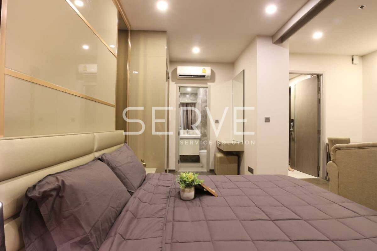 1 Bed with Partition  Fully furnished Nice Room Good Location Close to BTS Ratchathewi 390 m.  @ Ideo Q Siam-Ratchathewi