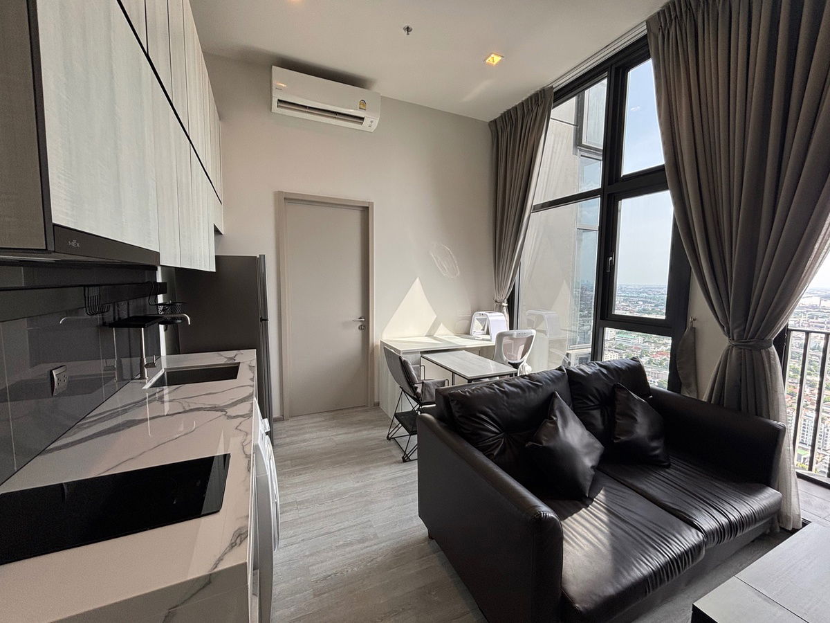 Condo for rent The Line Sukhumvit 101, 1 bedroom, 1 bathroom, size 33 sqm. Price 19,000 baht per month, next to Sukhumvit Road, near BTS PUNNAWITHI.