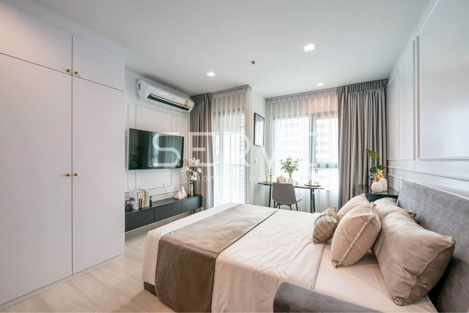 Luxury & Cozy Style Studio High Fl. 15+ Good View & Good Location BTS Phloen Chit 600 m. at Life One Wireless Condo / For Rent