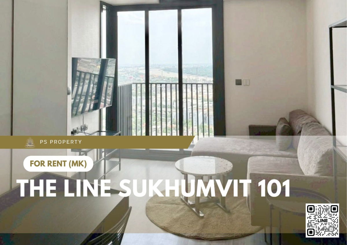 For rent ✨ THE LINE Sukhumvit 101 ✨ DUPLEX room, fully furnished and equipped, near BTS Punnawithi