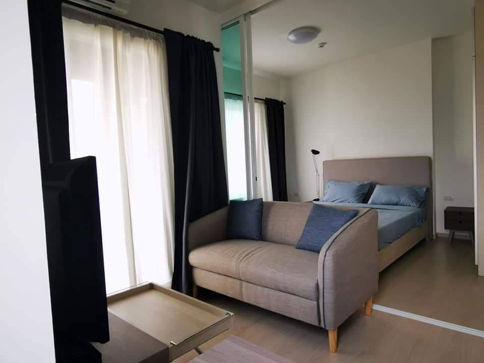 For Rent : Chapter One Eco Ratchada-HuaiKhwang Condo near MRT HuaiKwang at Line: @homefinder