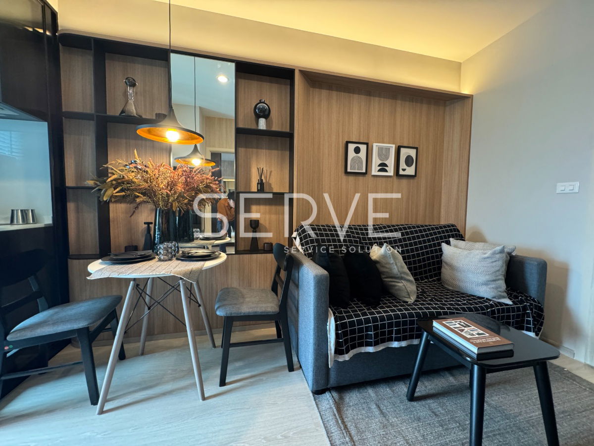 1 Bed Luxury Room High Floor Fully Furnished Good Location Close To MRT  Lat Phrao 150 m  @ NUE Noble Ratchada Lat Phrao