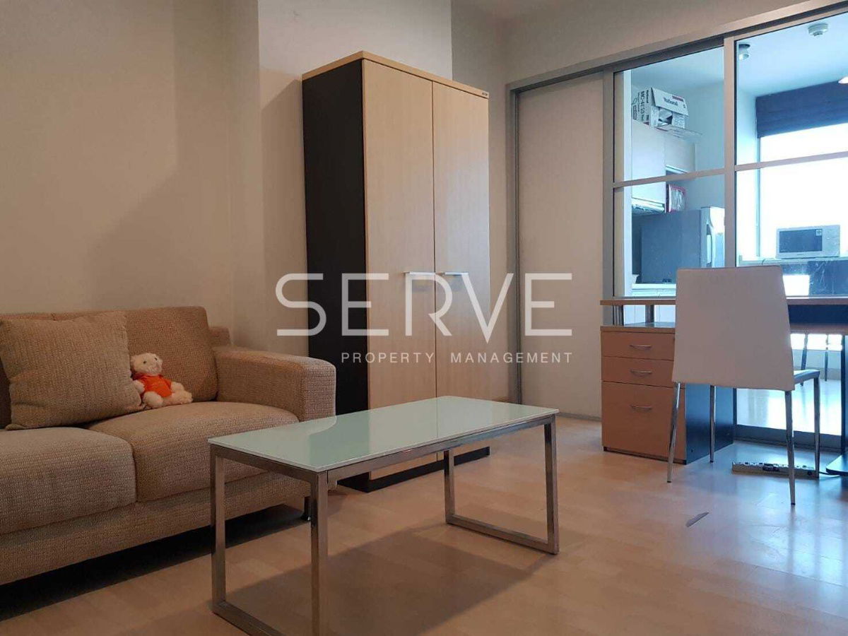 1 Bed Large Room Fully furnished Condo High Rise Good Location Close to MRT Ratchadaphisek  @ Rhythm Ratchada