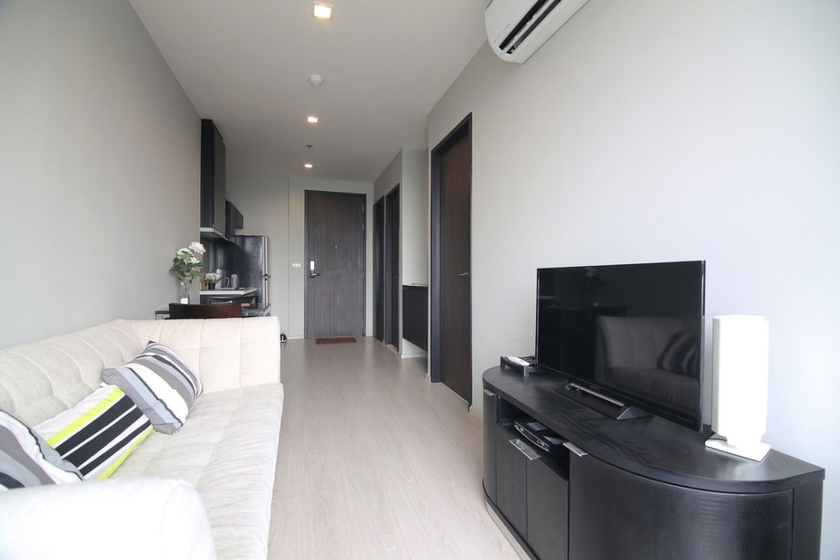 (ให้เช่า) 1 ห้องนอน 1 ห้องน้ำ 35 ตรม.เฟอร์นิเจอร์ครบ - พร้อมเข้าอยู่