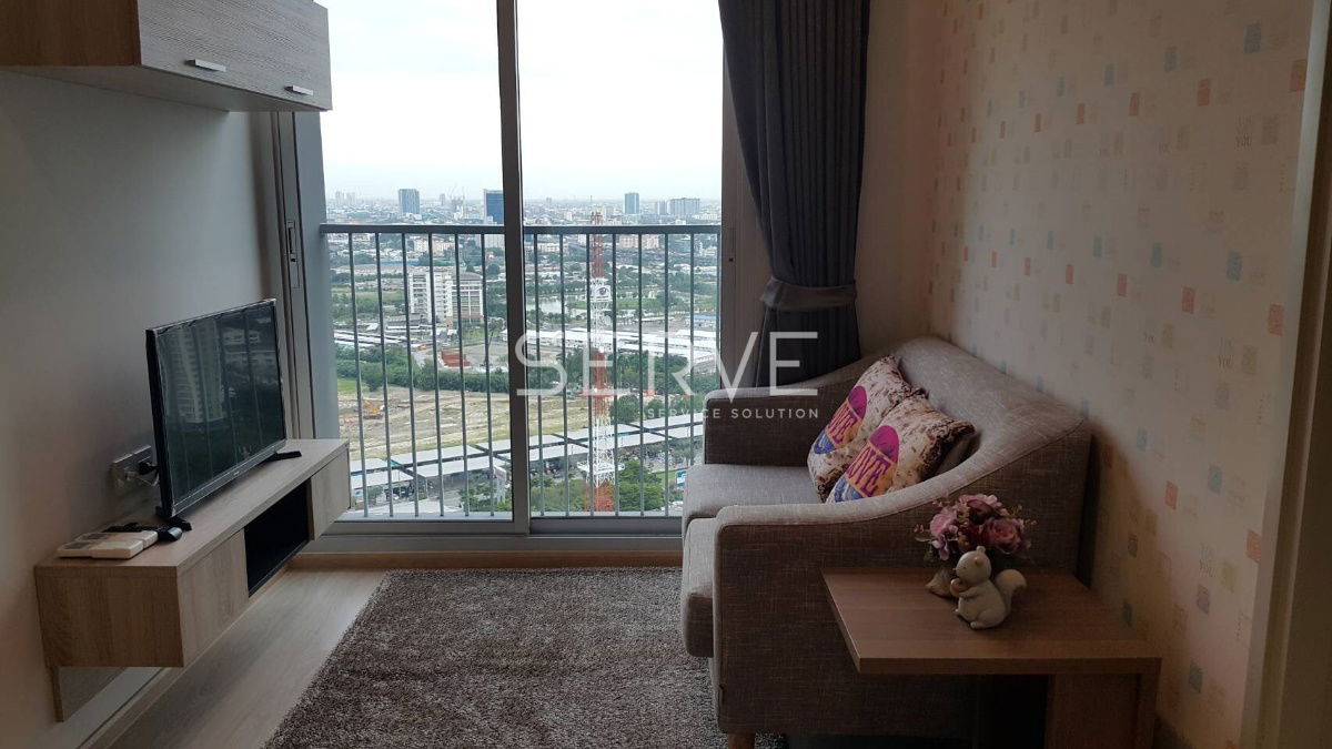 1 Bed Super High Floor Nice View & Good Location MRT Thailand Cultural Centre 80 m. @ Noble Revolve Ratchada 1