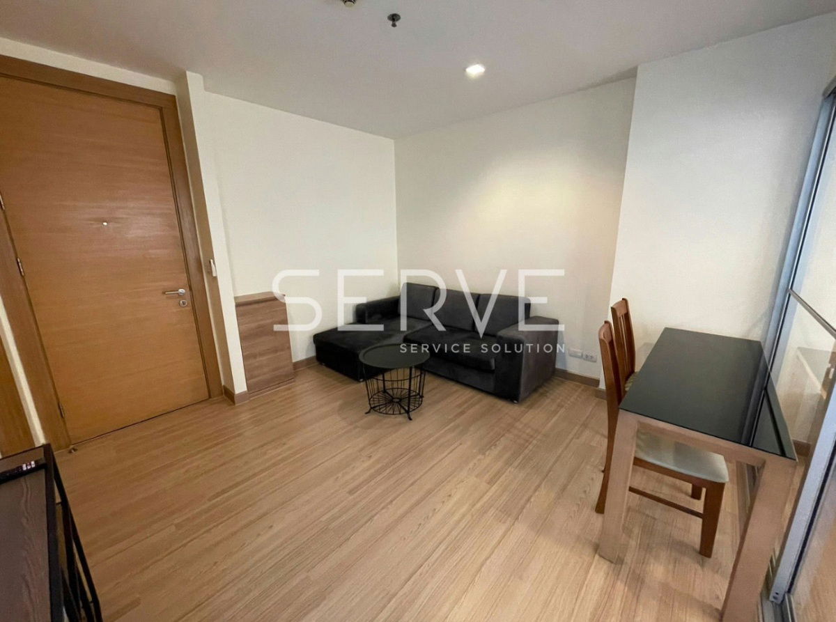 1 Bed 1 Bath Nice Room City View  Good Location Next to MRT Huai Khwang 50 m  @ Rhythm Ratchada - Huai Khwang