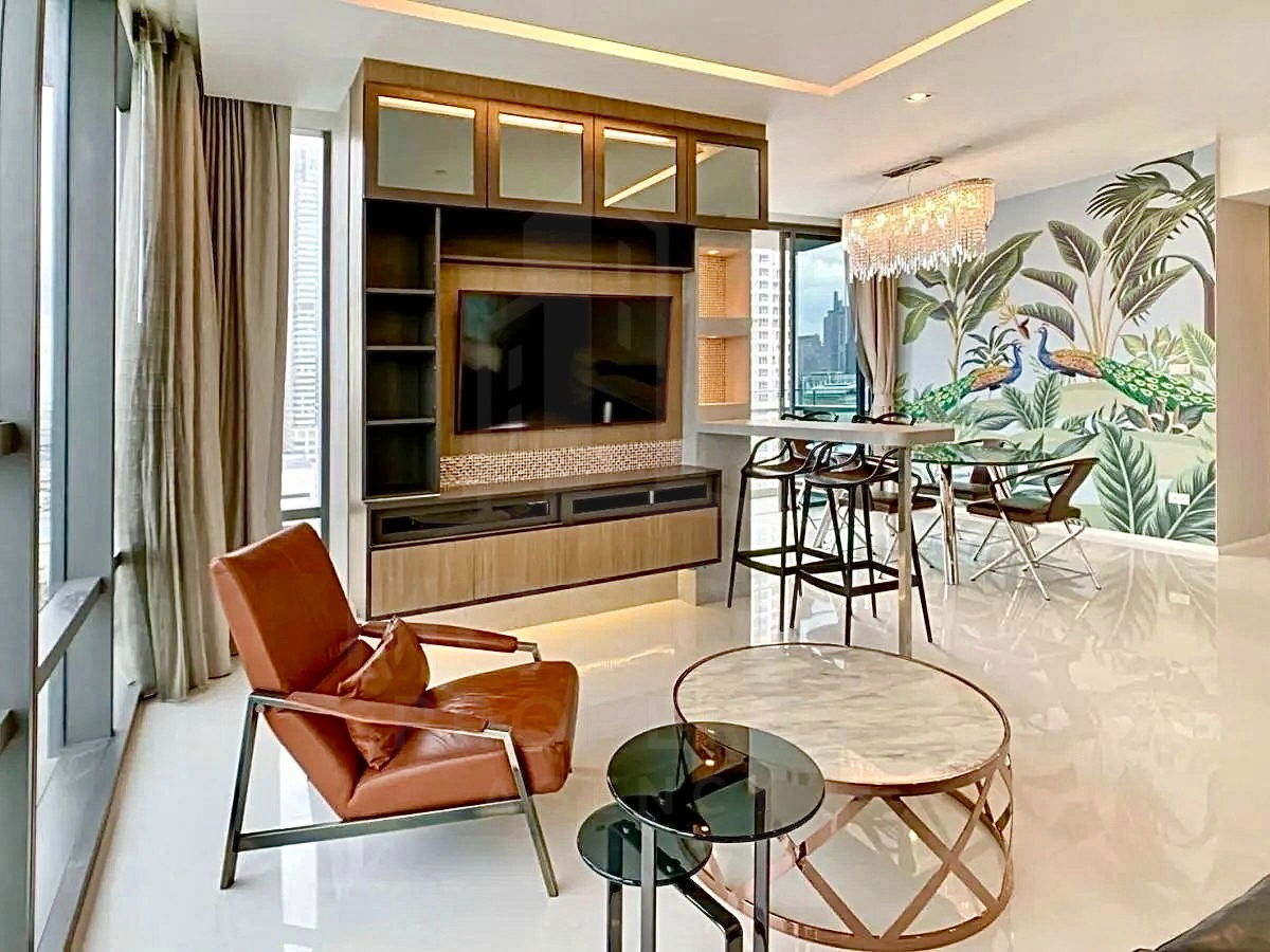 🏢 For Rent – Luxury 2BR Condo at The Bangkok Sathorn | Spacious 104 SQ.M. | High Floor | Prime Sathorn Location MD-