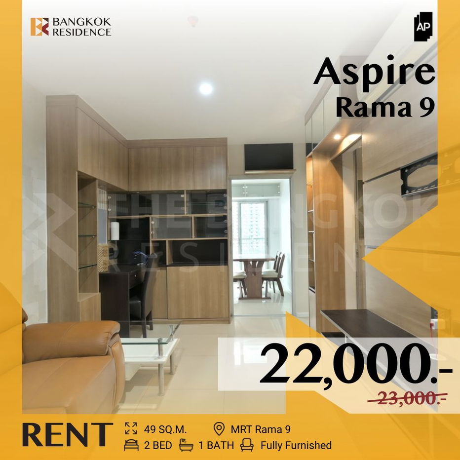 Aspire Rama 9 🌟Fits All Lifestyles Near MRT Rama 9