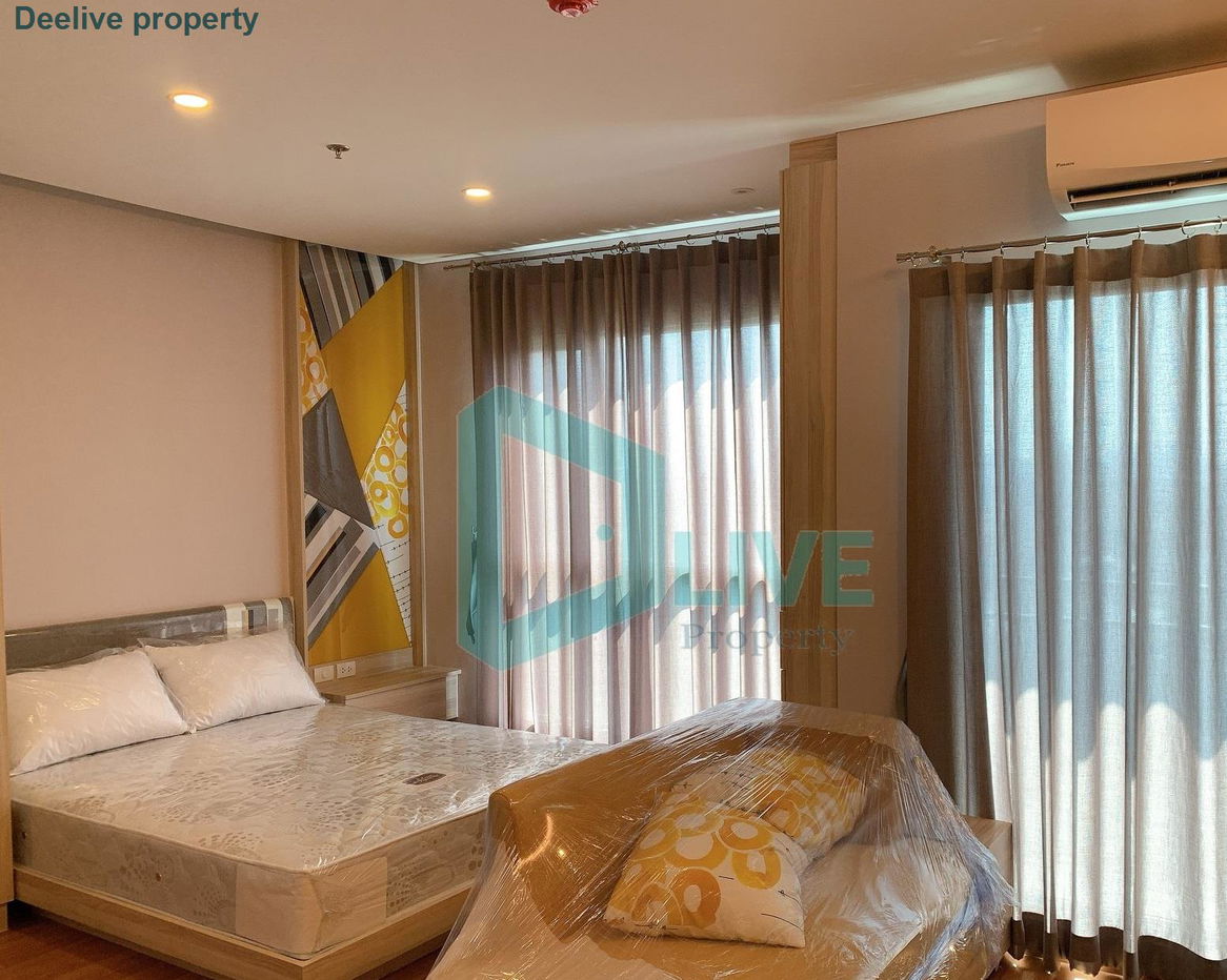 DL000006 Condo for rent, Lumpini Park Vibhavadi - Chatuchak near BTS Chatuchak park, ready to move in, call urgently 0653619502 LineID @534wlwof