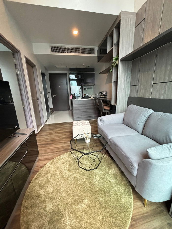 P1129 Condo for rent Ceil by Sansiri, Duplex 2 bedrooms, beautifully decorated room, fully furnished, ready to move in.