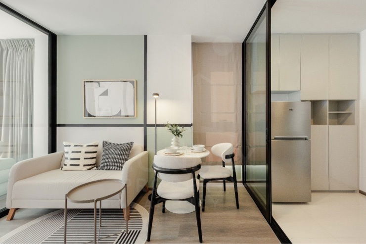 For rent: Soho Bangkok Ratchada – Near MRT Huai Khwang (Just a few minutes’ walk) MD-