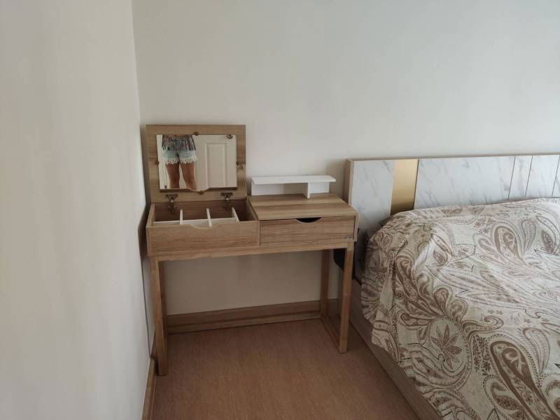 rent: Manor Sanambinnam, 2 bedrooms, beautiful, ready to move in, near MRT Purple Line, Phra Nang Klao Bridge. Interested? Add me on Line @841qqlnr