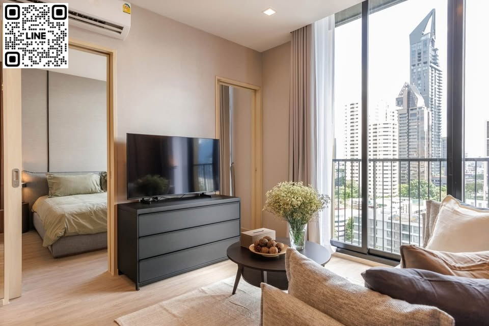 📲Line ID @556ryccg 🌳43 sqm 1 Bedroom Floor 12 NOBLE STATE 39, Sukhumvit 39 Fully furnished near BTS Phrom Phong, EmQuartier, Benchasiri Park