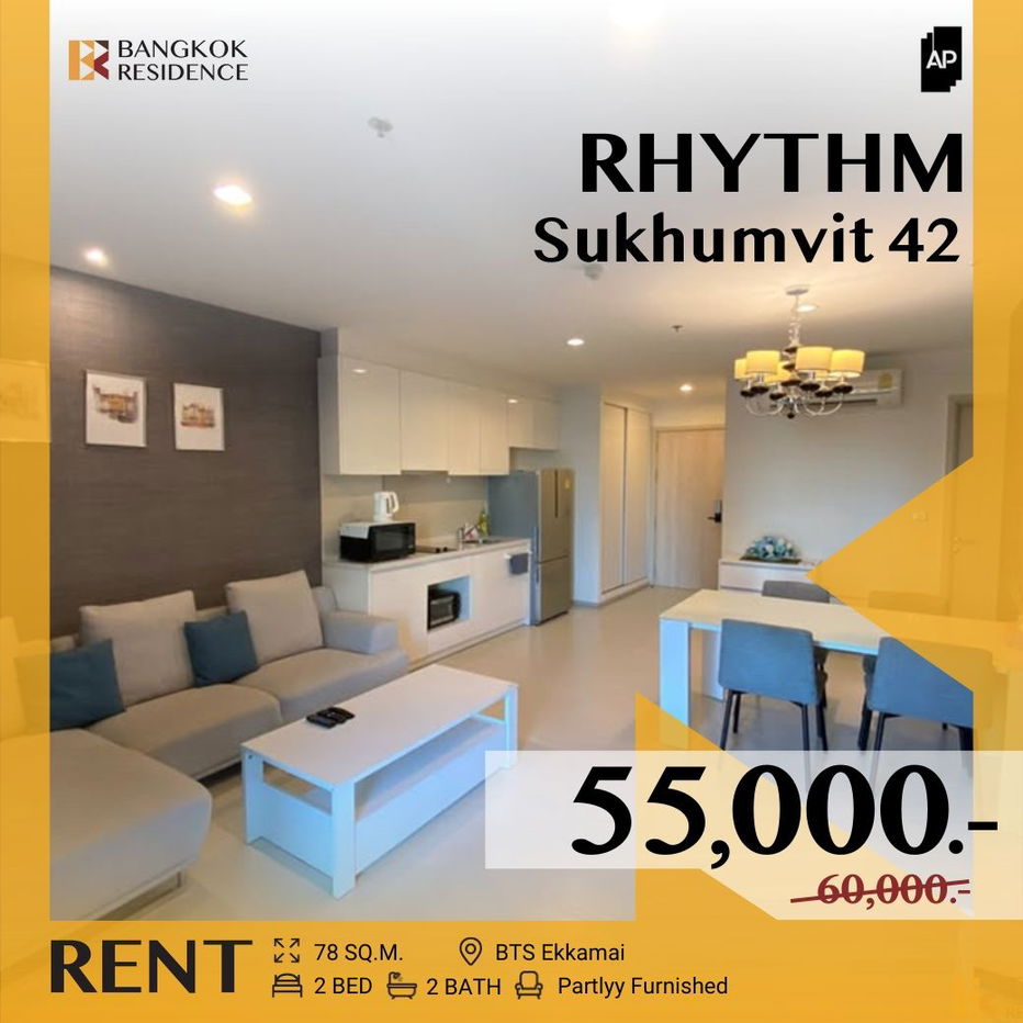 RHYTHM Sukhumvit 42 ⭐ Comfortable Living Starts Here ✨ Near BTS Ekkamai