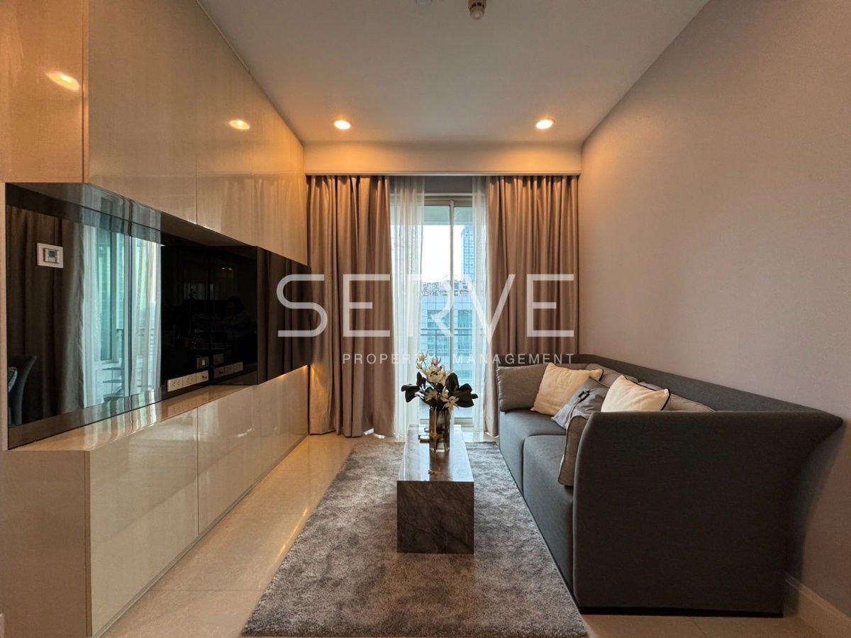 2 Beds 73 sq.m. High Fl. Good Location Close to BTS Ratchadamri 400 m. and Lumpini Park at Q Langsuan Condo / For Rent