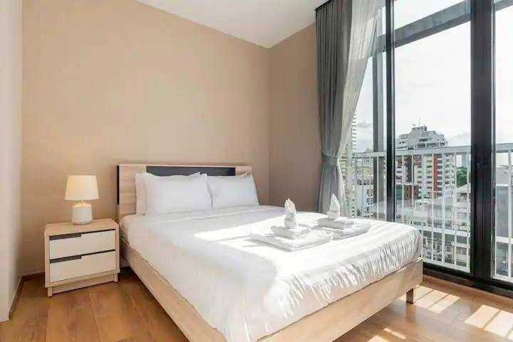 For rent Park Origin Sukhumvit24 2bed, 56sq, 5Fl fully furnished (BTS Promphong) 【Line: Yosita828】