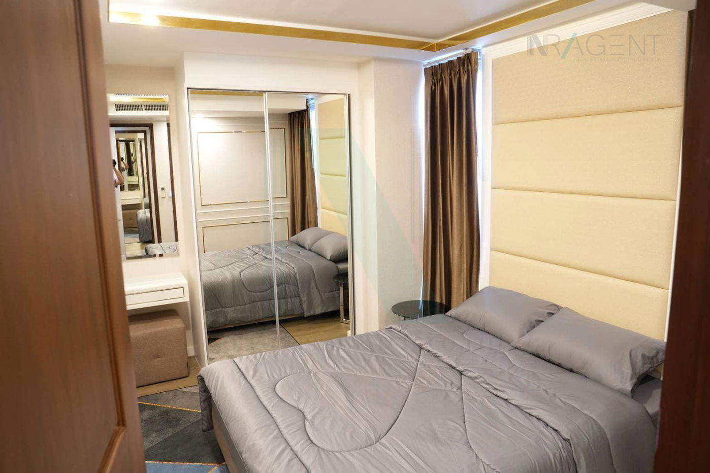 🎊 For rent, Amaranta Residence, 2 bedrooms, 4th floor, near Huai Khwang Market.