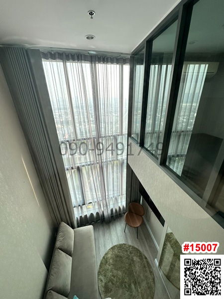 Condo for rent, Metro Sky Prachachuen, Moff room, Building A, 24th floor, near MRT Bang Son Station