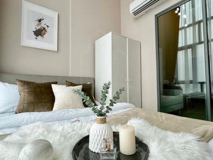 📌 Urgently for rent : Condo Metro Sky Prachachuen beautiful room, fully furnished, ready to move in.