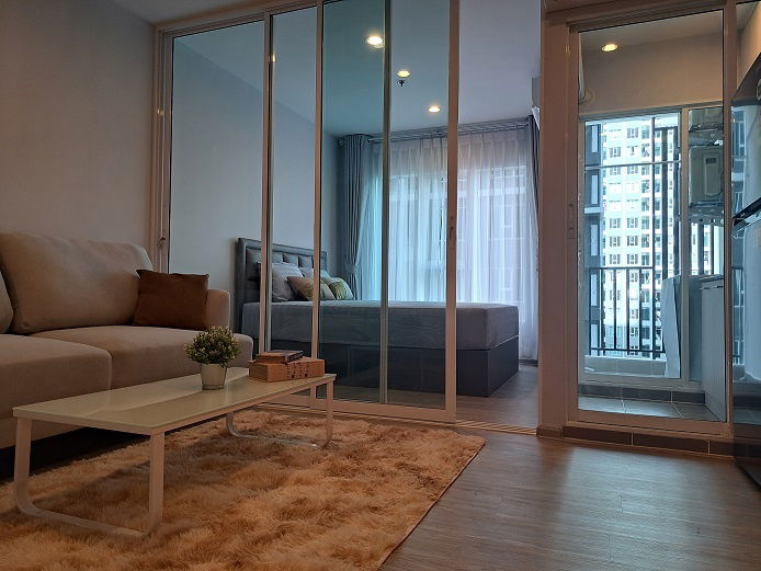Condo for rent: Regent Home Bangna (Regent Home Bangna) with built-in furniture, near BTS Bangna