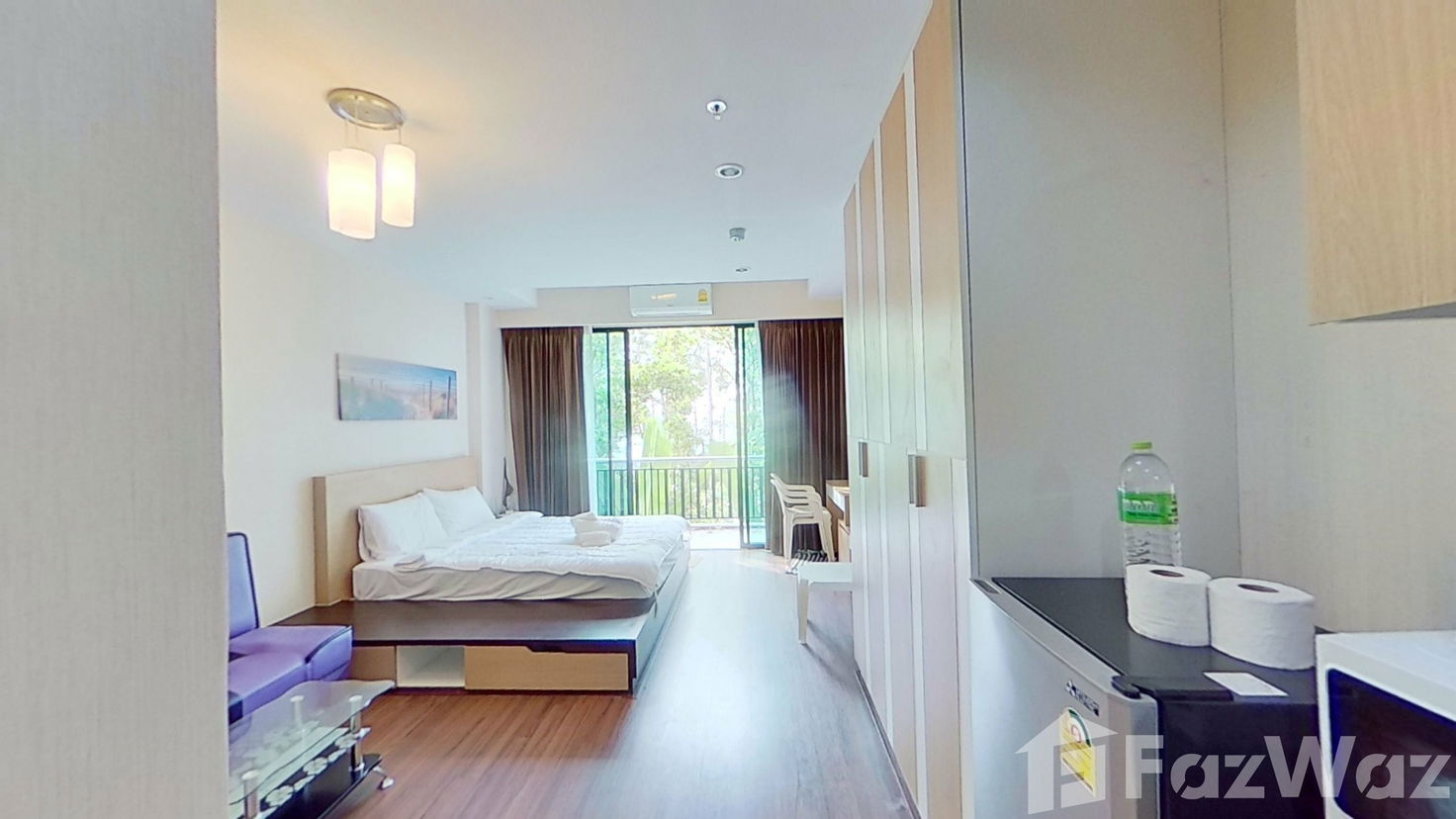 Studio Condo for rent at The Naithon Condominium 1056996