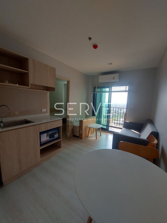 1 Bed Nice Room City View Fully furnished Good Location 20 Steps From MRT Si La Salle Station @ Nue Noble Srinakarin Lasalle