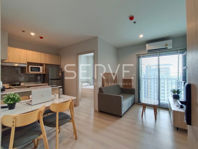 2 Beds Nice Room City View Fully furnished Good Location 20 Steps From MRT Si La Salle Station @ Nue Noble Srinakarin Lasalle