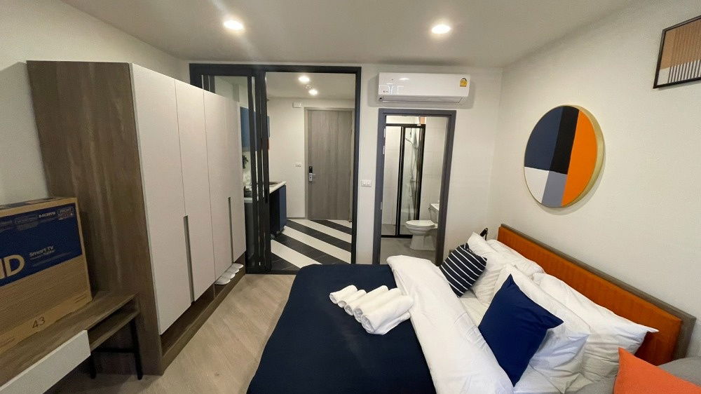 G8589💛中国客户，请加微信。(在联系方式的旁边) 🅵🅾🆁  🆁🅴🅽🆃 THE BASE Saphanmai 🅻🅸🅽🅴 ❤️💜@condopremium💜❤️Ready to move in ⬛🟨 📞 065 695 3645🟨⬛