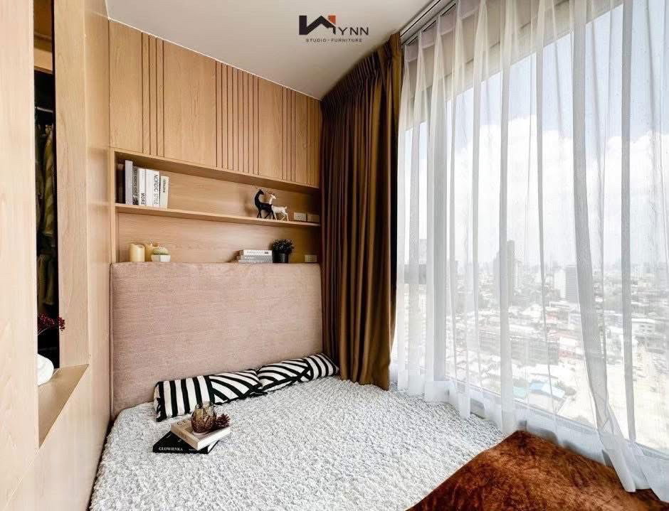 MN2876 Life Ladprao Valley เฟอร์นิเจอร์และไฟฟ้าครบชุด