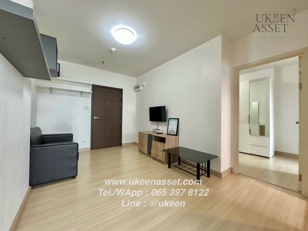 UK06-035 ✨ Condo for rent at Supalai City Resort Chonburi 🏡 Next to Chonburi Hospital 💸 Only 9,500 baht/month