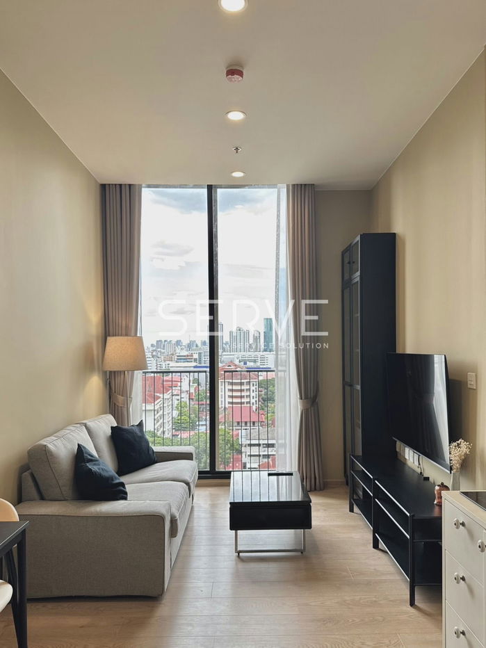 🔥25K🔥-1 Bed High Fl. 10+ New Condo Good Location Close to BTS Asok & MRT Sukhumvit 550 m. at Noble BE19 Condo / For Rent