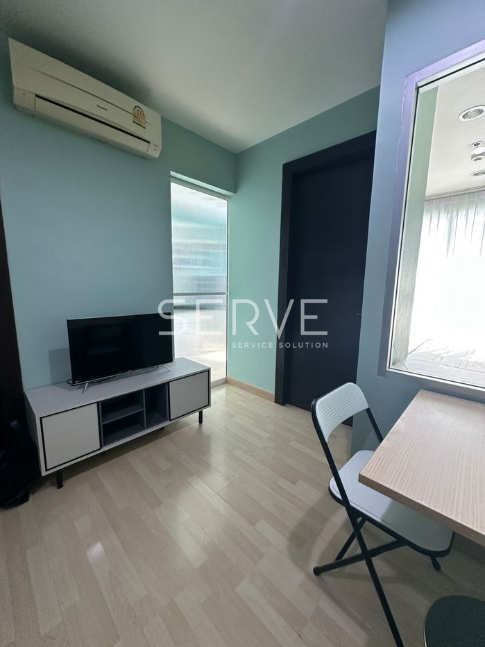 1 Bed Unblock view  Fully furnished   Perfect Location Close to MRT Ratchadaphisek 0 m. @ Rhythm Ratchada