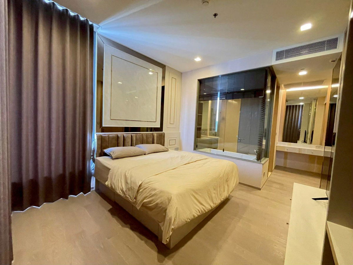 CD064 For Rent — The Esse Asoke | Spacious 1BR with Private Parking, High Floor