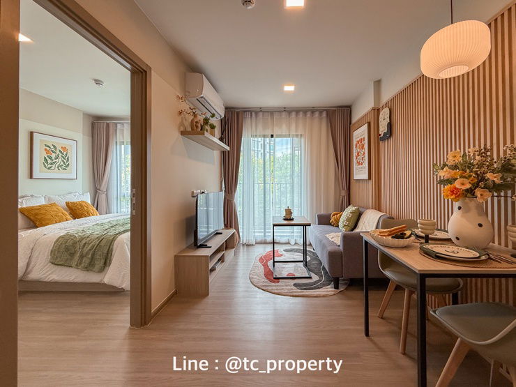 For rent : dcondo sense BangSaen 12,000/month