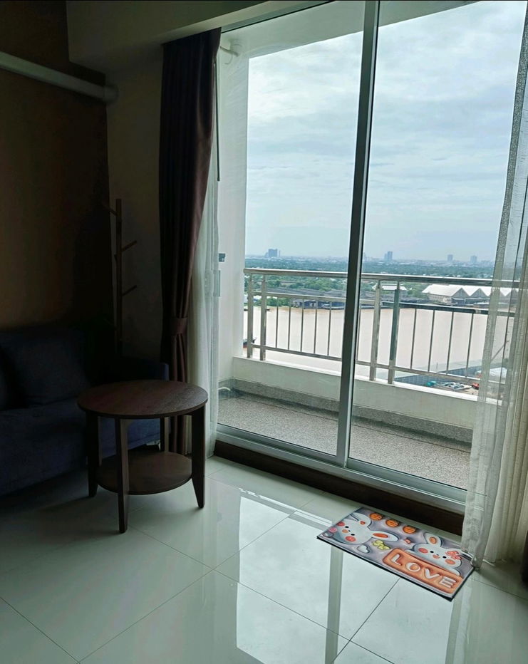 For rent Supalai Prima Riva, beautiful, cheap, ready to move in, river view. Interested, add Line @841qqlnr