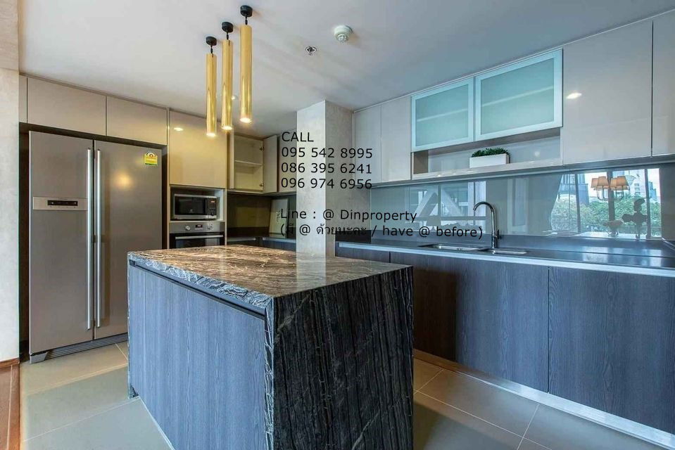 For Rent  The Hudson Sathorn 7 Condominium, 4 Bed,  Near BTS ChongNonsi
