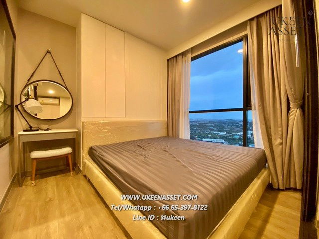 UK01-374 出租 KEEN CENTER SRIRACHA，位于是拉差市中心，风景优美，1 间卧室，面积 35 平方米，32 楼，16,000 泰铢/月。