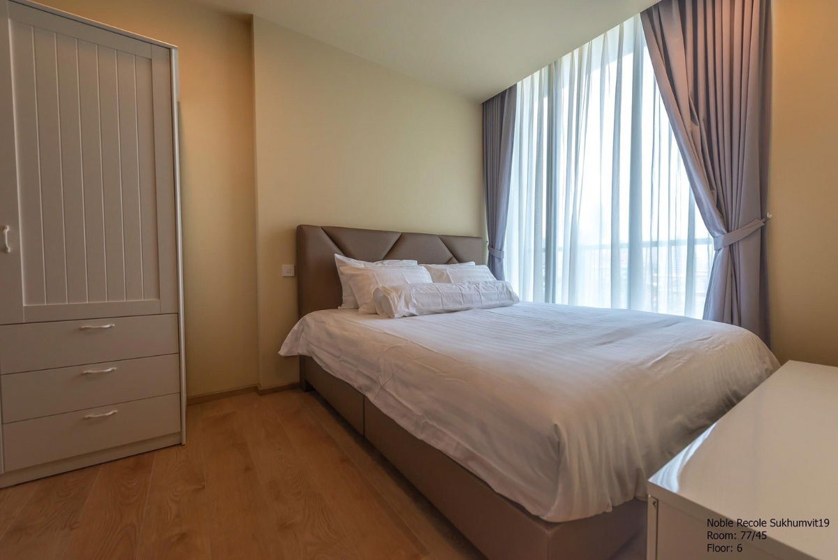 P-40519 Condo for rent Noble Recole fully furnished (Confirm again when visit).