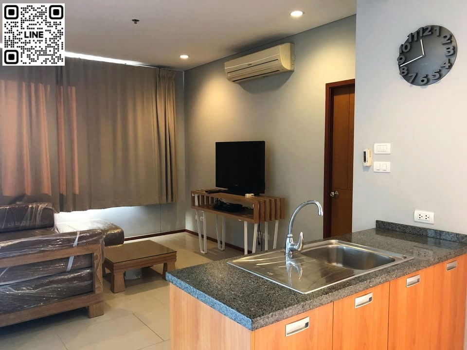 TA7677✨LineID @556ryccg 🌅58 sqm 1 Bedroom Floor 26 Fully furnished Villa Sathorn near BTS Krung Thon Buri