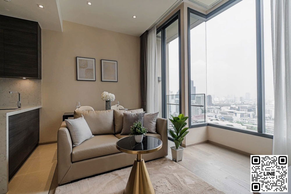 TA7722📲LineOA @556ryccg💎45 sqm 1 Bedroom Floor 21 The ESSE Asoke - Sukhumvit21 Fully furnished near Srinakharinwirot University & MRT Sukhumvit