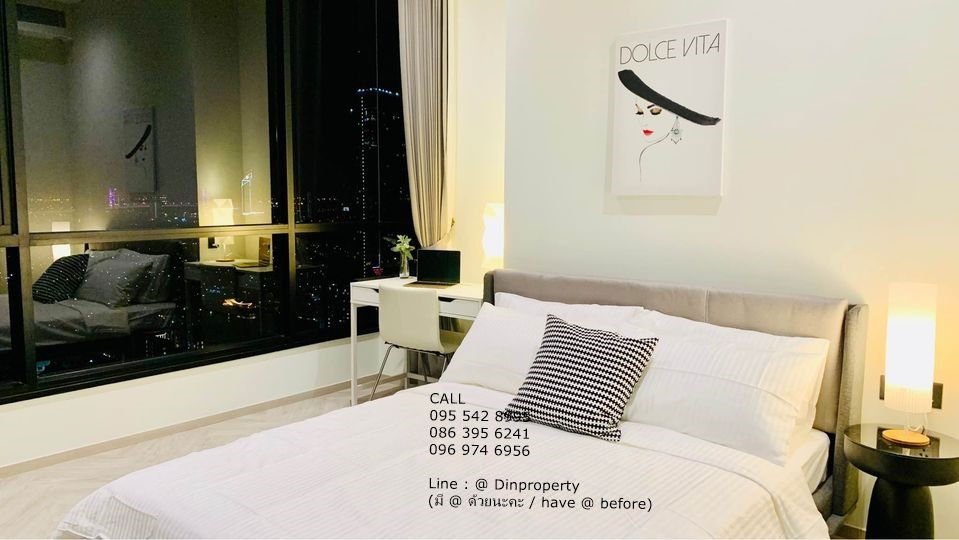 RENT Chapter Charoennakhon – Riverside 2 Bed 1 Bath Near BTS Saphan Taksin