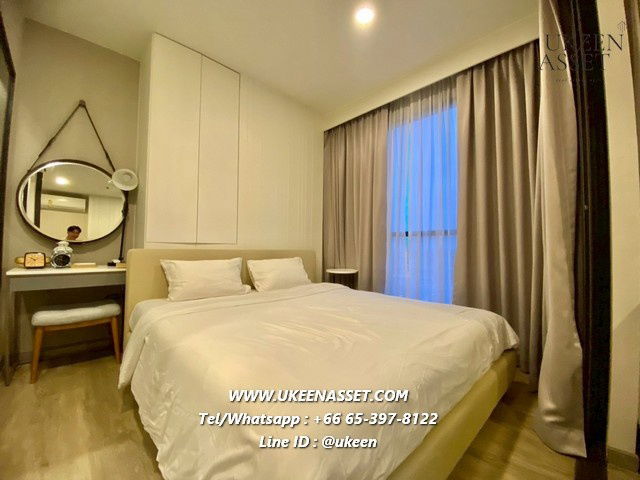 UK01-375 For rent KEEN CENTRE SRIRACHA, in the heart of the city : 1 bed, 35 sq m., 16,000 baht/month, free! Cleaning service twice a week.