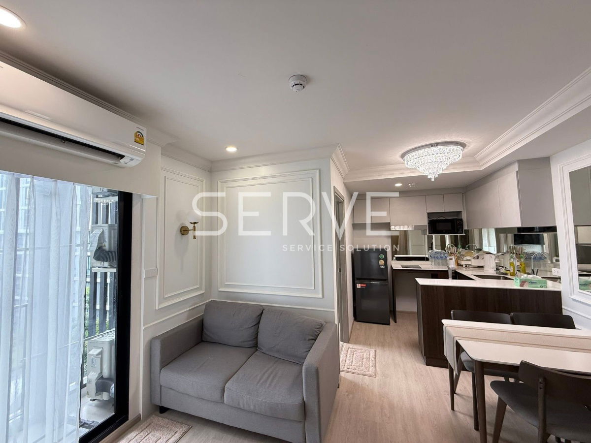 2 Bed Large Room Closed Kitchen Good View & Good Location  Close to BTS Khu Khot 120 m. @ Nue Cross Khu Khot Station