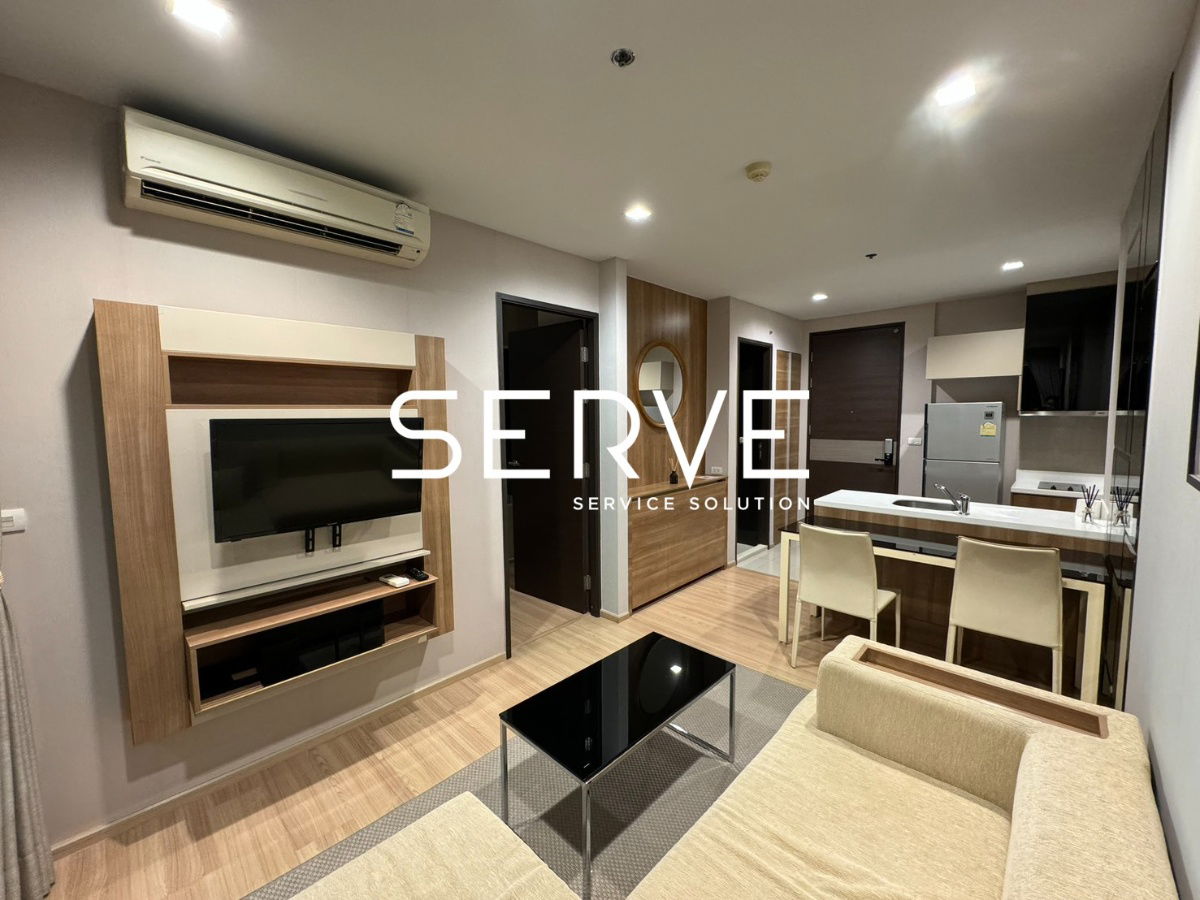 1 Bed with Bathtub 44.73 sq.m. High Fl. Good Location BTS Saphan Taksin 340 m. at Rhythm Sathorn Condo / For Rent