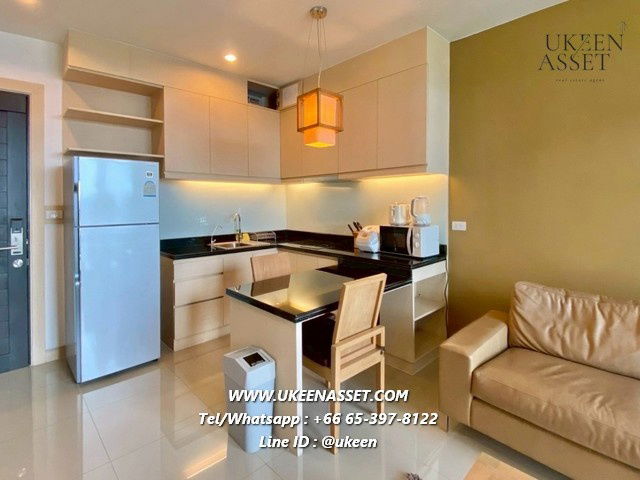 UK01-382 For rent Suntara Condo Sriracha : in the heart of Sriracha, 1 bedroom, 1 bathroom, 46 Sq m. only 15,000 baht/month.