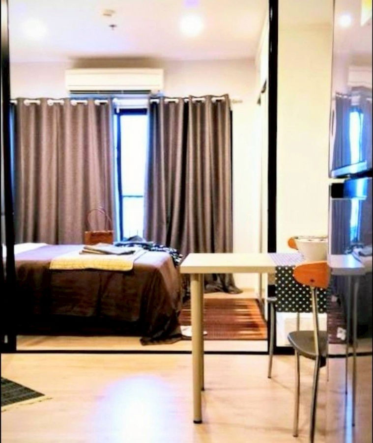 CD077 For Rent – Fuse Miti Ratchada–Sutthisan | Stylish Studio with Separate Bedroom and Kitchen, Fully Furnished