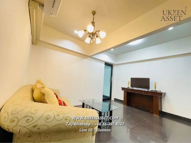 UK01-392 Condo for rent, Laem Thong Service Apartment, 1 Bedroom 1 Bathroom 44 sq m. rental price 7,500 baht/month