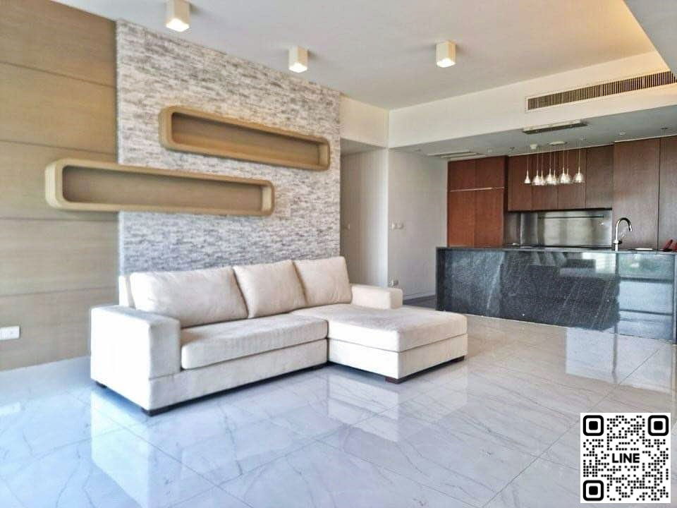 TA7763✨LineOA @556ryccg🚞105 sqm 2 Bedroom Floor15 RBSC view Hansar Rajdamri BTS Ratchadamri (150m.)