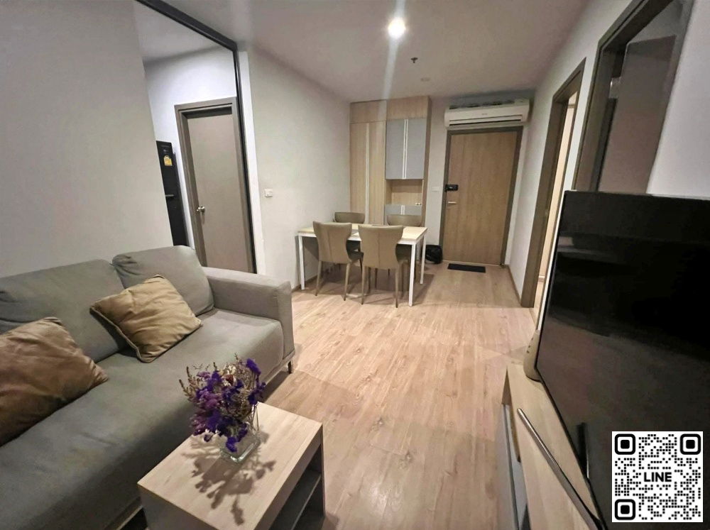 TA7779📲LineID @556ryccg🚄46.7 sqm 2 Bedroom Floor14 Tower B IDEO O2 Bangna Fully furnished near BTS BangNa, BangNa Expressway, Bitec